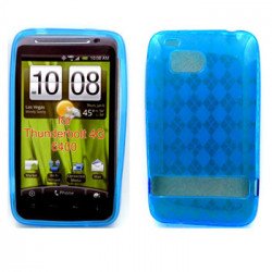 Gel Case  for HTC Thunderbolt(Blue)
